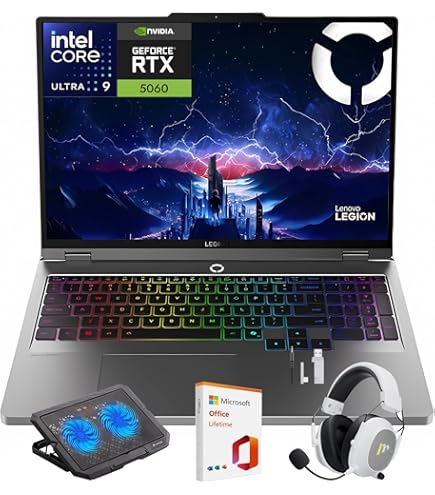 Amazon.com: Lenovo Legion 5i Gen 10, AI Gaming Laptop, Intel Ultra